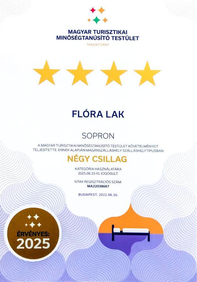 Flóra Lak Sopron Exterior foto